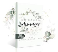 HIMMEL.HERZ.PAPIER® Diario di gravidanza Così bella incinta - libro di gravidanza - Regali per donne incinte - La mia gravidanza