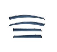 HIMMIUKKIM Per HAVAL H6 Sport 2014-2023 Deflettori Del Vento Per Visiera Per Finestrino Dell'auto Deflettori D'Aria Antiturbo(PS plating)