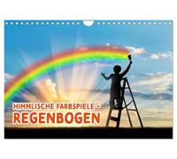 Himmlische Farbspiele - Regenbogen (Wandkalender 2026 DIN A4 quer), CALVENDO Monatskalender: Erlebe die Magie der Farben