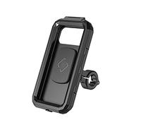 HIMNIL Accessori per Manubrio Supporto per Telefono da Bicicletta Impermeabile Supporto per GPS con Staffa per Specchietto Retrovisore Regolabile per Bici da Moto (Color : L for Handlebar)