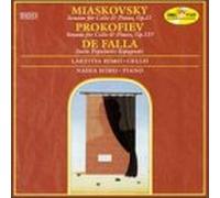 Himo,Laetitia - Miaskovsky/Prokofiev: Sonatas For Cello & Piano/Falla: Suite Populaire Espagnole