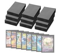 HIMOMO 450 Pezzi Buste Proteggi Carte, 66 x 91 mm, Trasparenti e Resistenti, Ideali per Carte da Collezione, MTG, TCG
