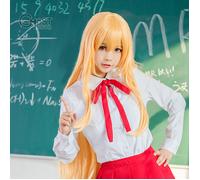 Himouto Parrucca Umaru-chan Doma Umaru parrucca bionda oro lunga 1 m 100 cm