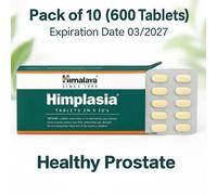 Himplasia di Himalaya per la salute della prostata 10 scatola 600 compresse, ...