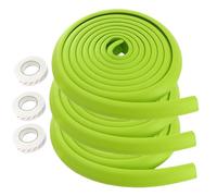 HIMRY 15M Protezione Bordi L-Forma Protezioni Antispigolo in Schiuma Sicurezza dei Vostri Bambini, Striscia Paraspigolo Spigolo, Extra Spesso Bordi Protezione, 3x5m, Verde KXD7000 Green