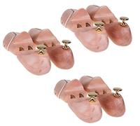 HIMRY® 3 Paia | TENDISCARPE Legno naturale, orma per scarpe, Unisex forme di scarpe, tendiscarpe in legno forma per Calzature 45 - Calzature 46, KXB6000-45-3P