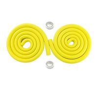 HIMRY® 4 Metri Protezione dei Bordi U-Forma, Protezioni Antispigolo in Schiuma per la Sicurezza dei Vostri Bambini, Extra spesso Bordi Protezione da Tavolo di Vetro (2x2M), Giallo, KXD7003 Yellow