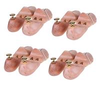 HIMRY® 4 Paia | TENDISCARPE Legno naturale, orma per scarpe, Unisex forme di scarpe, tendiscarpe in legno forma per Calzature 41 - Calzature 42, KXB6000-41-4P