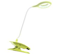 HIMRY® Lampada Clip LED Continuo Dimmerabili, Sensore tattile, Collo Flessibile, Portatile LED Ricaricabile USB Lampada da Tavolo, Lampada Lettura, Luminosa Regolabile Continuo, verde KXD6000N-green