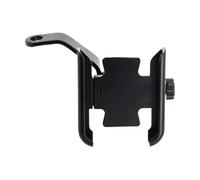 Himwqfuh Supporti Moto Navigatore Per NMAX Per NMAX25 Per NMAX155 125 155 2015-2024 Accessori Moto Specchietto Retrovisore Manubrio Supporto Cellulare GPS(Mirror Type Black)