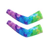 HimyBB Manicotto a compressione per braccio per pallacanestro, calcio, baseball, pallavolo, giovani, ragazzi, ragazze, sport, CU8043, XL