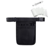 Hinapan 1 cintura organizer medico, borsa da infermiera, borsa per forbici mediche, set di cura, scomparti multipli, borsa organizer per cintura multiuso