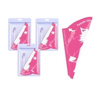 Hinapan 30 pezzi di urinella per donne usa e getta, aiuto per la minzione per donne incinte, aiuto igienico, pipì in carta, per ospedale, attività all'aperto, viaggi e campeggio (rosso)