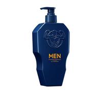 Hinapan Bagnoschiuma Uomo Profumato 500ml, Docciaschiuma per Uomo ad Effetto Rinfrescante e Lunga Freschezza, Detergente Purificante e Sebo-Regolatore, Formula Idratante che Non Disidrata