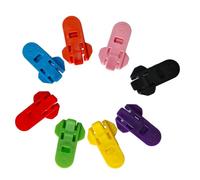 Hinapan Confezione da 8 apriscatole, facile apribottiglie manuale in plastica, versatile, colorato e pratico apribottiglie per casa, feste e cucina