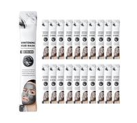 Hinapan Maschera Purificante Fango del Mar Morté, 20 Pezzi da 8g, Trattamento Schiarente e Sebo-Regolatore, Detergente Profondo, Effetto Purificante, Opacizzante e Levigante