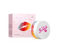 Hinapan Scrub Labbra a 3 Colori 20g, Per Labbra Secche e Squamose, Effetto Levigante e Idratante per Labbra Morbide, Liscie e Preparate al Colore