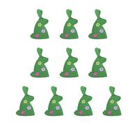 HINAYOSAN 10 porta uova con coniglietti pasquali, 18 x 10,50 cm, per feste, decorazione per la casa, attività scolastiche