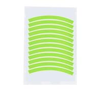 HINAYOSAN 12 adesivi di avvertimento per bicicletta, riflettenti, per pneumatici adatti per la notte, i giorni di pioggia, il parcheggio