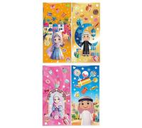 HINAYOSAN 50PCS Arabic Candy Bags Colorful Gift Bags PVC Texture Bag Colorful Candy adatto per snack e dolcetti forniture per feste in Medio Oriente