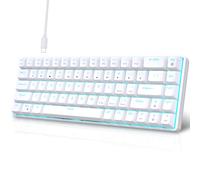 HINAYOSAN 60 percento tastiera meccanica due iniezioni di colore con Backlits 68Key Layout tattile interruttori USB piccola tastiera