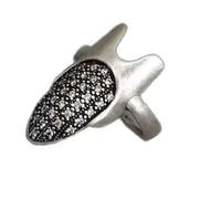 HINAYOSAN Anelli regolabili ispirati alla natura moderna Zines gioielli in lega per gli amanti della moda anelli regolabili alla moda, Misura unica, come descritto, come descritto