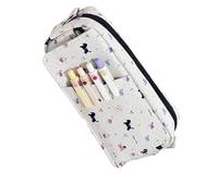 HINAYOSAN Astuccio per matite a forma di cucciolo, grande capacità, con elefante, per scuola, ufficio, per studenti, spaziosa, semplice scatola per cuccioli per studenti, Party Inkdog Dachsh, Bellezza