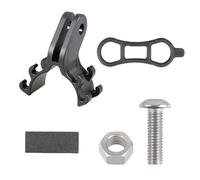 HINAYOSAN Biciclette Torcia Supporto Supporto Stabile Bici Manubrio Torcia Titolare Biciclette Luce Torcia Staffa di Montaggio Clip Morsetto