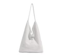 HINAYOSAN Borsa a tracolla 2023 Borsa a tracolla scintillante Borsa versatile di grande capacità Shopping Borsa alla moda per le donne della ragazza Lavoratori d'ufficio alla moda, Beige, One Size