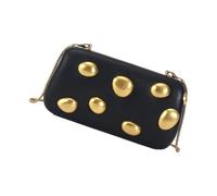 HINAYOSAN Borsa a tracolla da donna piccola pochette borse moda borsa a tracolla borsa da donna borsa da sera regalo da donna borse da sera borse da festa cocktail e borse, Nero , One Size