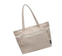 HINAYOSAN Borsa a tracolla in tela dal design semplice per il trasporto quotidiano di quaderni e accessori per studenti pendolari grande borsa di tela per uso quotidiano, cachi, One Size