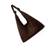 HINAYOSAN Borsa shopper multifunzionale in pelle scamosciata con stampa leopardi audaci borsa ascellare di grande capacità per uso casual e ufficio borsa in pelle scamosciata per le donne, Caff, One