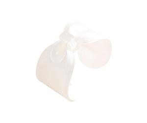 HINAYOSAN Braccialetto oversize in resina con design a fiocco, regolabile, cinturino leggero e comodo da indossare tutti i giorni, versatile e alla moda, Misura unica, come descritto