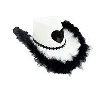 HINAYOSAN Cappelli artistici da gioventù per costume di Halloween, elegante e alla moda, per feste e viaggi, festival musicali