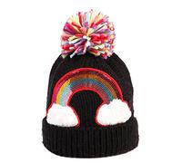 HINAYOSAN Cappello arcobaleno con bambini colorati lavorati a maglia all-match Natale Capodanno cappello per neonati Kid Boy Girl Toddler