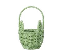 HINAYOSAN Cestino portatile e facile da pulire per riporre giocattoli e oggetti multipli nella stanza dei bambini o nella zona giorno cestino intrecciato fatto a mano