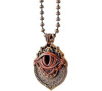 HINAYOSAN Ciondolo fatto a mano con la presenza dei tarocchi: combinalo con la saggezza cosmica Tarocchi Pendenti Rotazione All-Seeing Eye Collana Grande Quantità Amanti Charms Omniscient Eye Jewelry