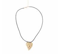 HINAYOSAN Collana con ciondolo a forma di cuore ispirato all'amore alla moda, in acciaio inox, accessorio per gioielli con catena regolabile, per uso quotidiano, gioielli romantici, Misura unica, come