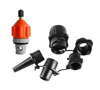 HINAYOSAN Convertitore adattatore pompe gonfiabili con 4 valvole dell'aria ugelli Paddleboard Attacco Paddleboard Adattatore per barche gonfiabili Convertitore pompe ad aria