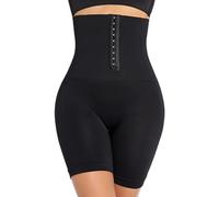 HINAYOSAN Corsetti a Vita Alta Leggings Per Le Donne Controlli Pancia Trainer Shaper Shorts Corpo Per Le Donne Biancheria Intima Regali Alta Biancheria Intima Del Corpo, Nero , L