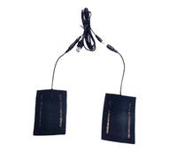 HINAYOSAN Cuscinetto riscaldante USB per guanti in fibra di carbonio panno riscaldatore elettrico 5 V riscaldato piccolo alimentato Usb Pad elettrico in fibra di carbonio per inverno all'aperto