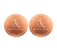 HINAYOSAN Dischi metallici spessi 0,6 mm eccellenti per bagni per uccelli compreso l'assistenza triplice copia per assicurare annualmente gli addons del rifugio dell'uccello del cortile dei servizi