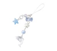HINAYOSAN Dolphin Bag Charm Acrilico Portachiavi Archi Portachiavi Per Le Donne Portachiavi Auto Titolare Borse Pendente Zaino Decorazione Marine Tema Borsa Ornamento, Modello delfino, Taglia unica