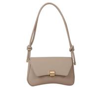 HINAYOSAN Elegante borsa a tracolla in pelle PU per le donne con patta copre borsa a tracolla con fibbia in metallo per tutti i giorni essenziale borsa a tracolla vintage, cachi, One Size