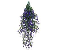 HINAYOSAN Elegante fiore artificiale Ivies vite realistica pianta appesa per la decorazione di nozze casa festa bouquet composizioni floreali artificiali