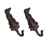 HINAYOSAN Elegante gancio per cani in ghisa decorativo per gli amanti degli animali alla ricerca di pratici accessori per la casa pratico gancio da parete
