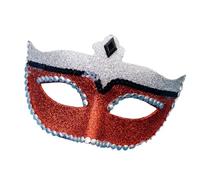 HINAYOSAN Faccia glitterata riutilizzabile per feste di Halloween, dispenser di scintille sicuro con vestibilità regolabile per adulti e bambini, accessorio leggero per Halloween