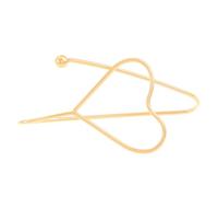 HINAYOSAN Fascia geometrica alla moda con vortici e palme a forma di cuore, versatile e confortevole, accessorio elegante per feste e matrimoni, gioiello versatile per occasioni, C, come descritto