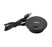 HINAYOSAN La ricarica integrata da 10 W rende semplice il pad di ricarica di potere dell'occhiello del desktop della scrivania