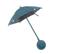 HINAYOSAN Ombrello per telefono per il sole per smartphone parasole scudo coperture pieghevoli antiriflesso supporto per telefono, Blu
